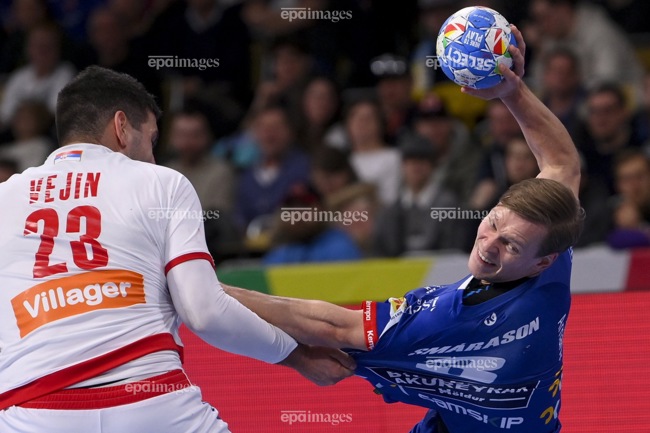 11940951 Iceland SerbiaSearch EHF EURO 2024 Men\'s - vs | - EPA